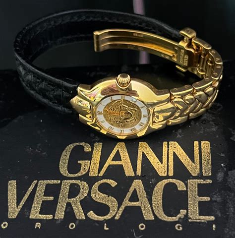 giani versace dial watch|Gianni Versace Atelier, 18K Gold, Limited Edition Of 300..